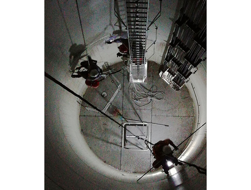 風電塔筒防腐維護