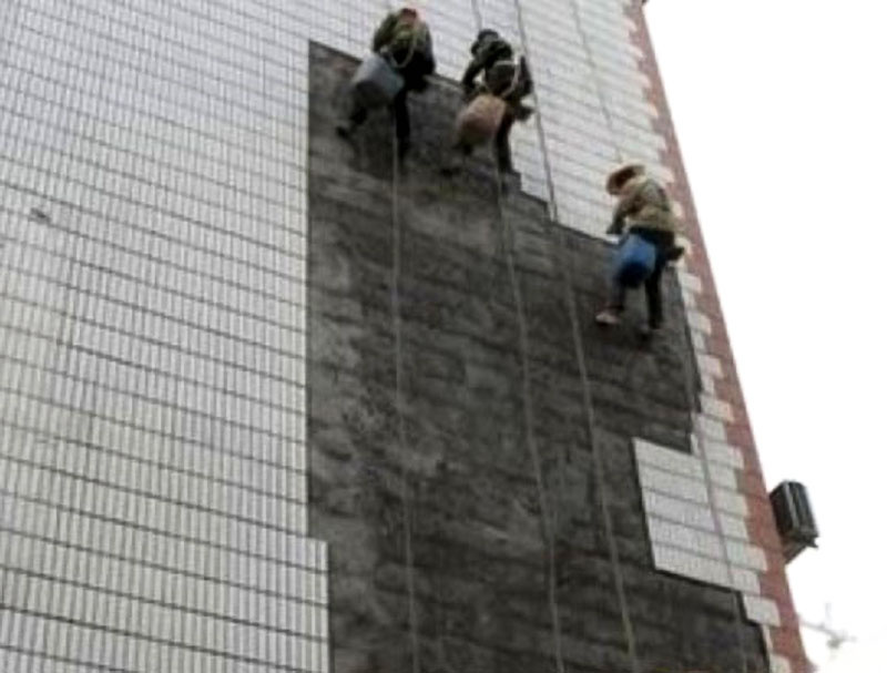 高空瓷磚破損修補